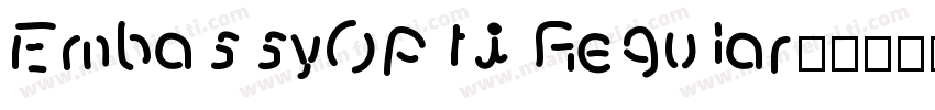EmbassyOpti Regular字体转换